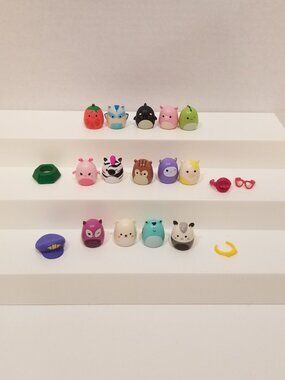 Squish-a-longs by Squishmallows, Series 1 set, EUC